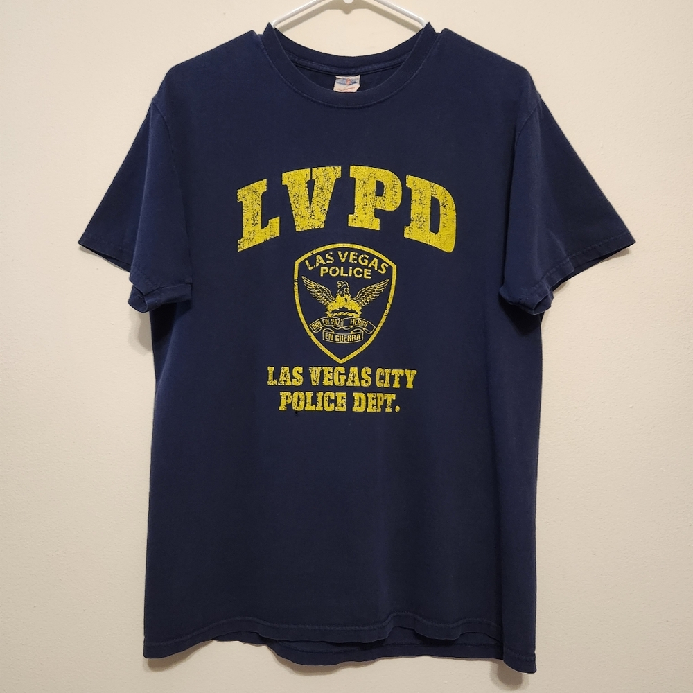 Navy Blue Las Vegas Police Department Tshirt